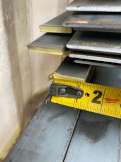 1-1/4" x 1/4" Flat Bar HR - Panguitch Location