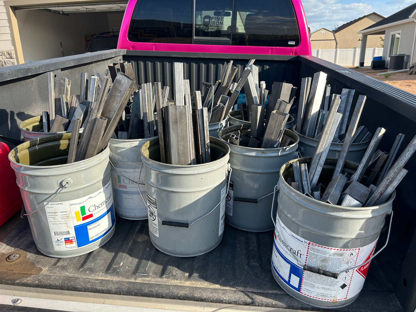 Scrap Steel Bucket - Colorado City