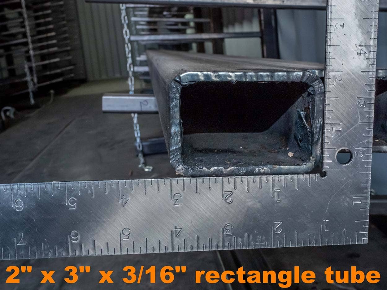 2" x 3" x 3/16" rectangle tube - Enoch Location