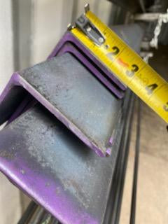 3" x 3/16"  Angle Iron - Kanab Location