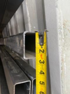 2-1/2" x 1/8" wall square tube - Panguitch Location