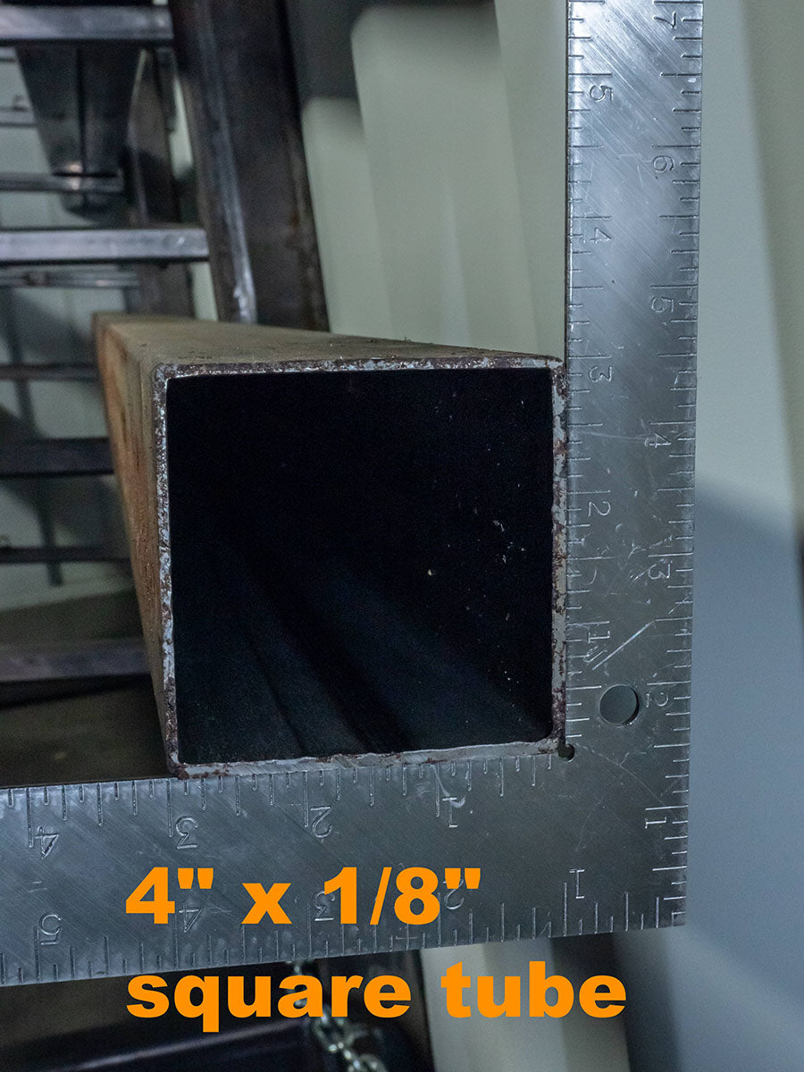 4” x 1/8” wall square tube - Enoch Location