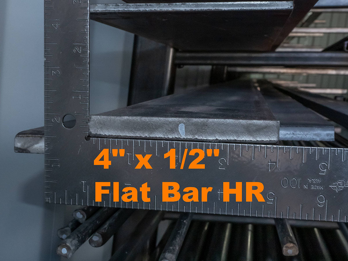 4" x 1/2" Flat Bar HR - Delta Location