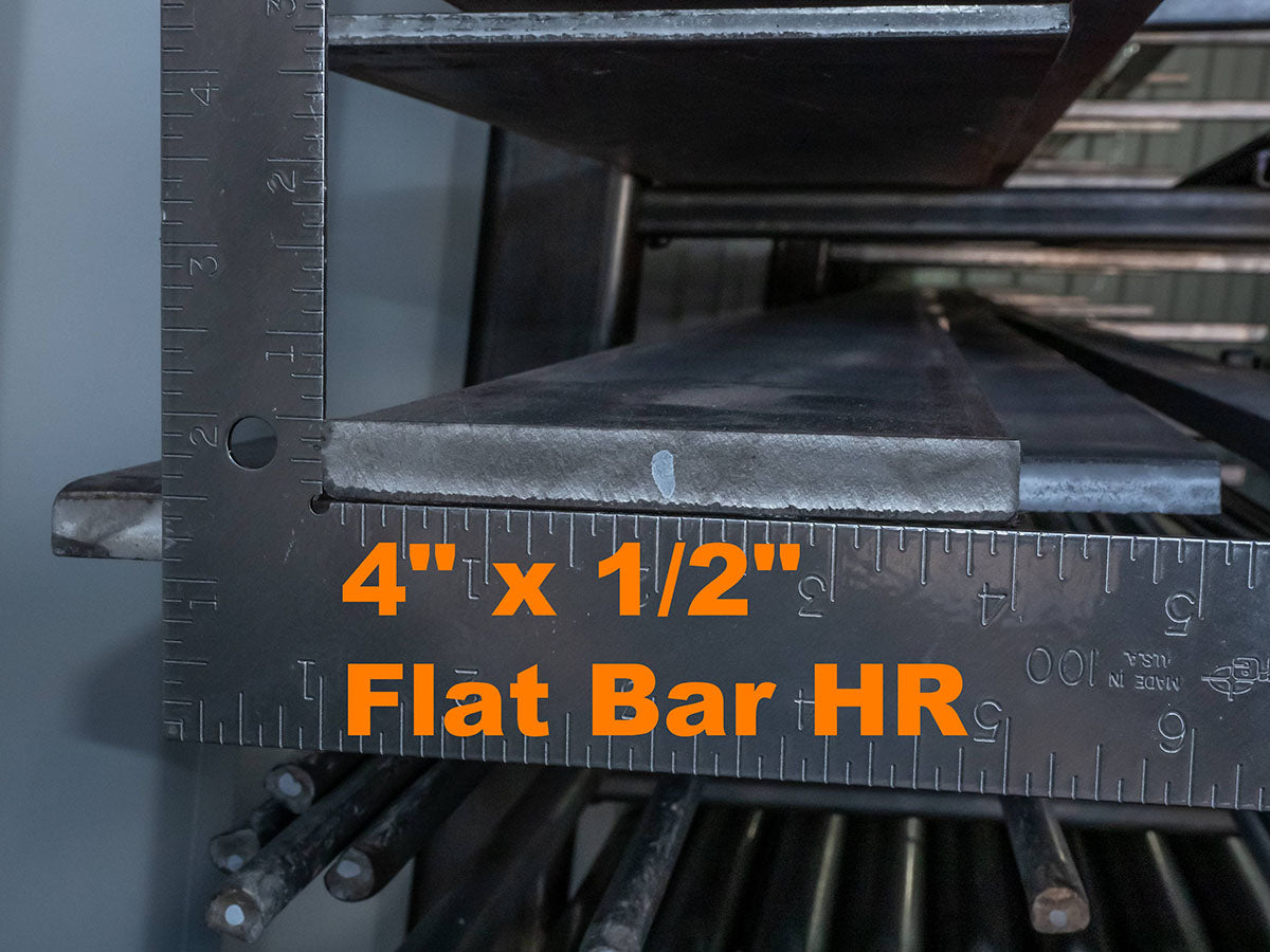 4" x 1/2" Flat Bar HR - Panguitch Location