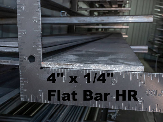 4" x 1/4" Flat Bar HR - Kanab Location