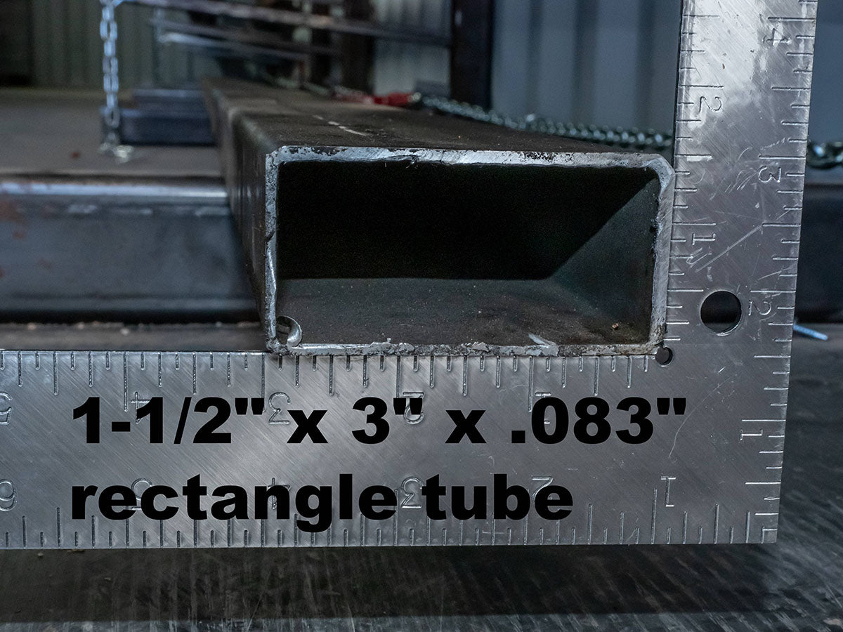 1-1/2" x 3" x .083" rectangle tube - Delta Location