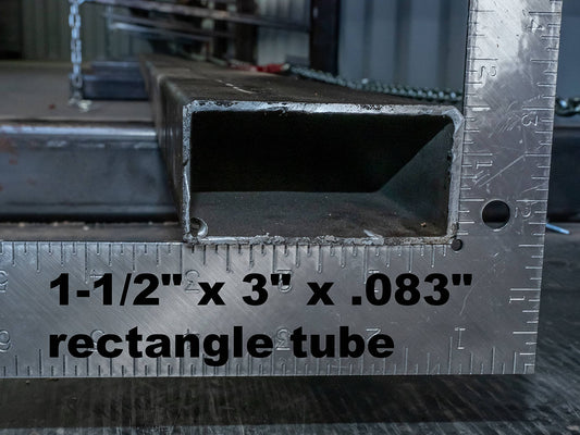 1-1/2" x 3" x .083" rectangle tube - Kanab Location