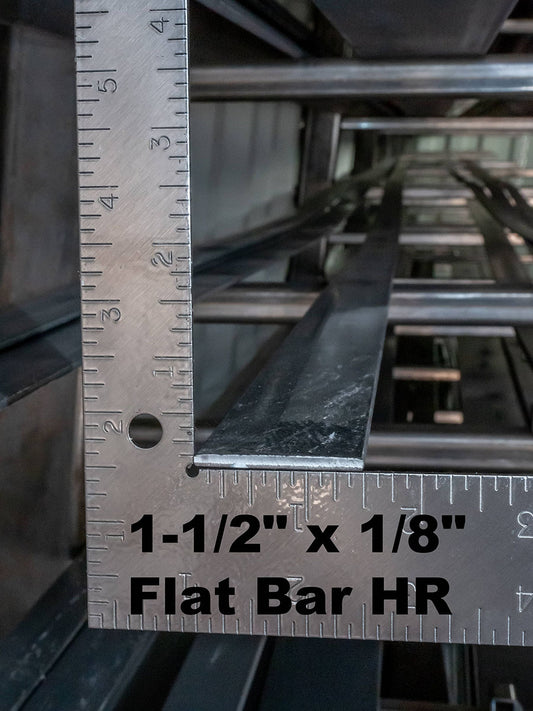 1-1/2" x 1/8" Flat Bar HR - Delta Location