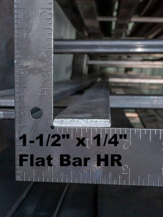 1-1/2" x 1/4" Flat Bar HR - Delta Location