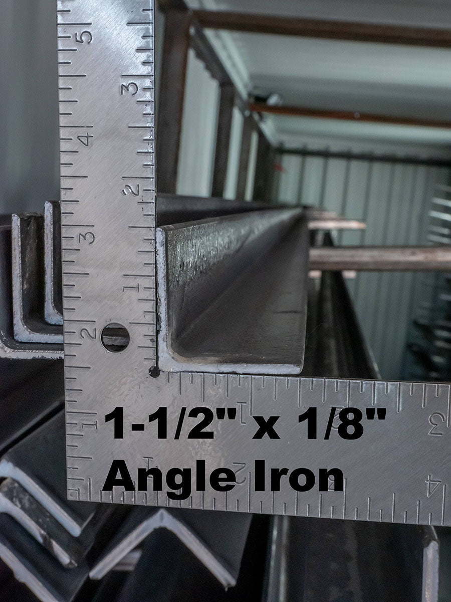 1-1/2" x 1/8" Angle Iron - Panguitch Location