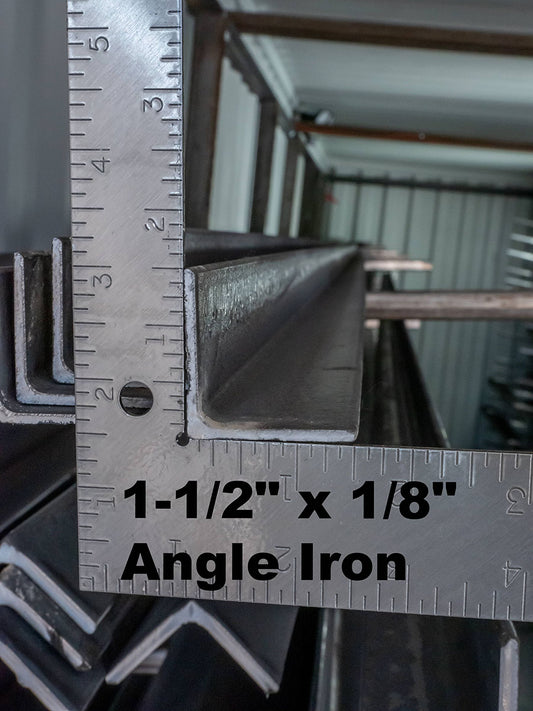 1-1/2" x 1/8" Angle Iron - Panguitch Location