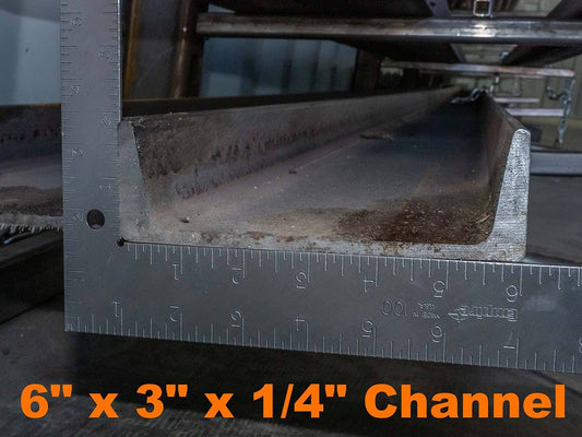 6" x 3" x 1/4" Channel - Colorado City Location