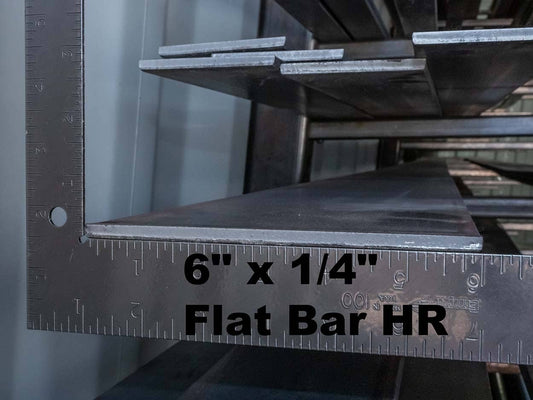 6" x 1/4" Flat Bar HR - Kanab Location