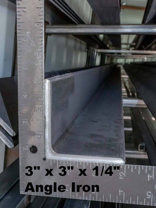 3" x 1/4" Angle Iron - Delta Location