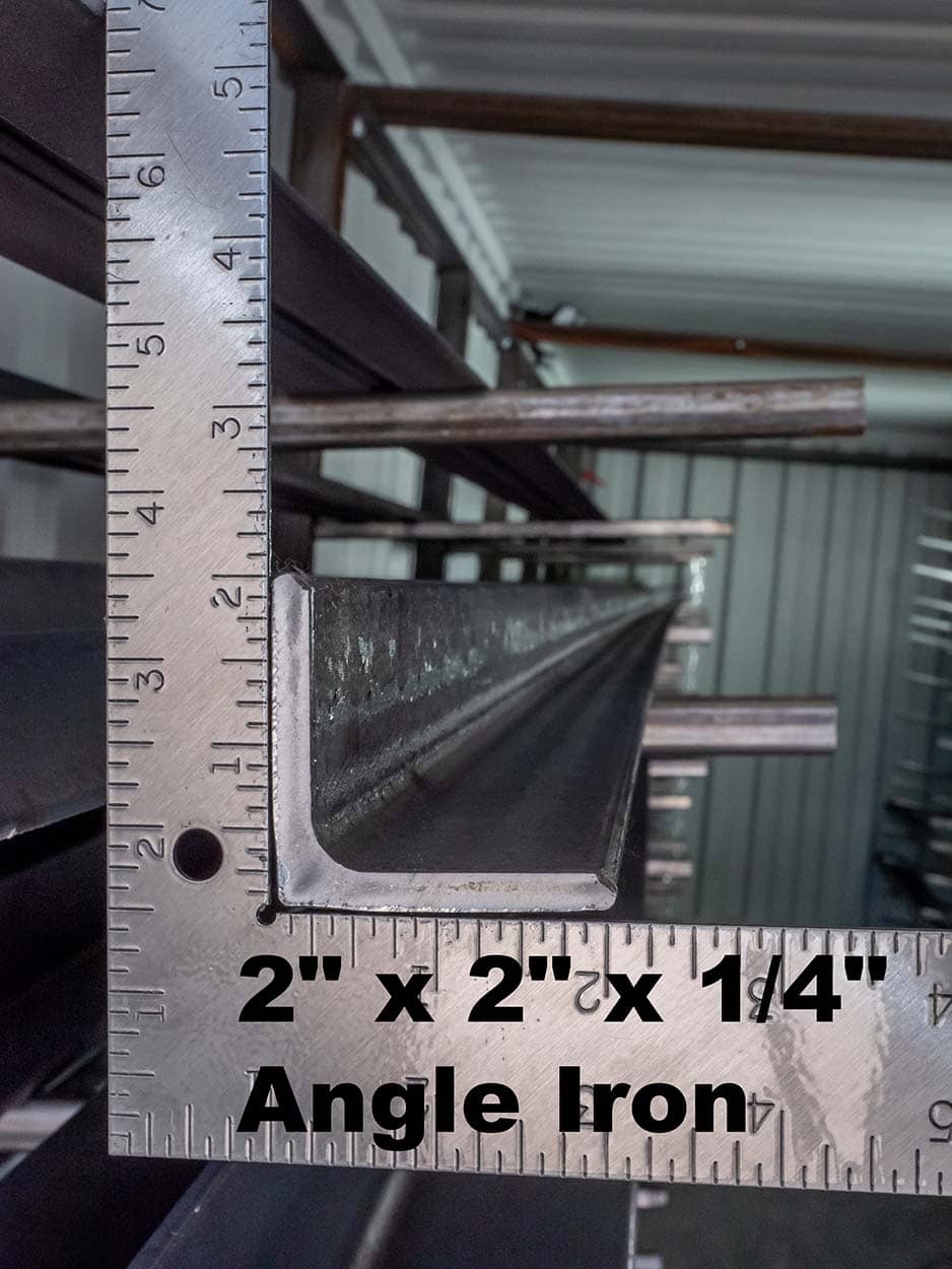 2" x 1/4" Angle Iron - Enoch Location