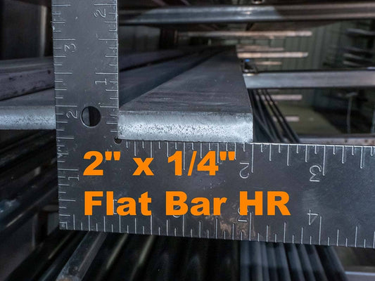2" x 1/4" Flat Bar HR - Kanab Location